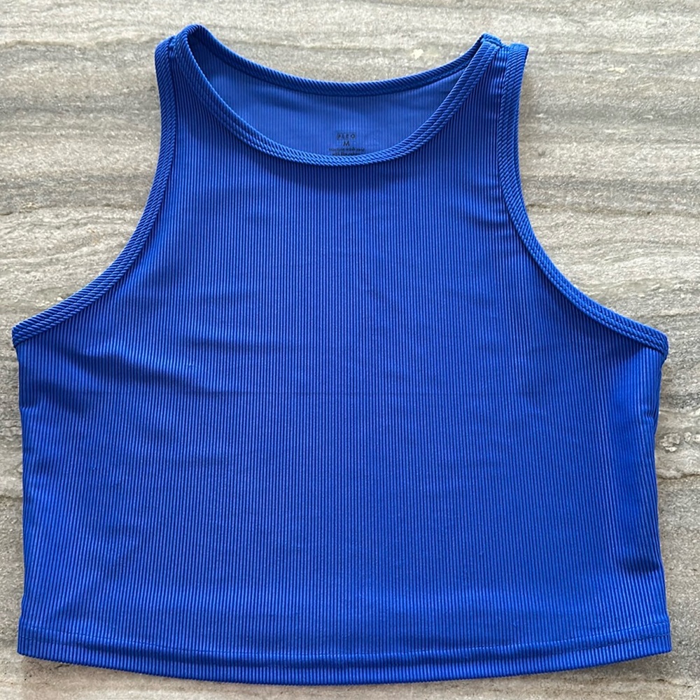 Fleo Ribbed Tempo Crop